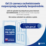 Rachmistrzowie prowadzą wywiady bezpośrednie w Narodowym Spisie Powszechnym Ludności i Mieszkań