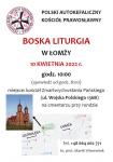 Prawosławne nabożeństwa w Łomży
