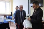 Prezydent u uchodźców i wolontariuszy