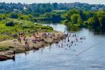 plaża nad Narwią, fot. K. Brzostowski