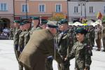 Łomżyńskie wojsko świętuje. Uroczysty apel na Starym Rynku