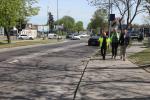 remontowany odcinek ulicy Wojska Polskiego