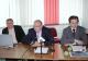Robert Czapla - pełnomocnik ds. przekształceń, Mieczysław Czerniawski - Prezydent Łomży, Beniamin Dobosz - zastępca Prezydenta