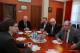 z Europosłem Zbigniewem Ziobro spotkali się m.in. Prezydent Łomży Mieczysław Czerniawski i Starosta Łomżyński Lech Szabłowski