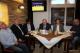 paneliści Kawiarenki Obywatelskiej pn. "Co ze Starówką w Łomży"