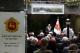 okolicznościowe przemówienie wygłosił Prezydent Łomży Mieczysław Czerniawski