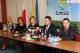 w konferencji prasowej, na której zaprezentowani zostali zastępcy Prezydenta Łomży, uczestniczyły również Przewodnicząca Rady Bernadeta Krynicka i Wiceprzewodnicząca Bogumiła Olbryś