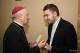 Arcybiskup Edward Ozorowski i Prezydent Łomży Mariusz Chrzanowski