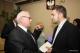 Prezes TPZŁ Zygmunt Zdanowicz i Prezydent Łomży Mariusz Chrzanowski