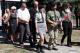 składanie kwiatów pod pomnikiem 33. Pułku Piechoty
