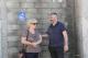 Olivera Dobricanin, konsul i pierwszy radca ambasady Republiki Serbii (z lewej) oraz prof. Goran Janicijević z Akademii Sztuki Cerkiewnej w Belgradzie (z prawej)