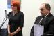 Poseł na Sejm Bernadeta Krynicka oraz dyrektor MOPS Wiesław Jagielak