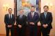 Drugi od lewej Agustín Núñez Martínez, ambasador Królestwa Hiszpanii