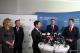 briefing prasowy z udziałem Wicepremiera Mateusza Morawieckiego, Prezydenta Łomży Mariusza Chrzanowskiego oraz zastępcy Prezydenta Andrzeja Garlickiego