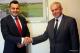 Prezydent Łomży Mariusz Chrzanowski i dyrektor Szpitala Wojewódzkiego w Łomży Roman Eugeniusz Nojszewski