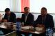 prezydent Mariusz Chrzanowski i jego zastępcy Andrzej Garlicki i Andrzej Stypułkowski
