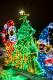 iluminacje świąteczne w Parku Jana Pawła II - Papieża Pielgrzyma