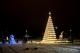 iluminacje świąteczne w Parku Jana Pawła II - Papieża Pielgrzyma