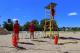ratownicy na plaży miejskiej w Łomży